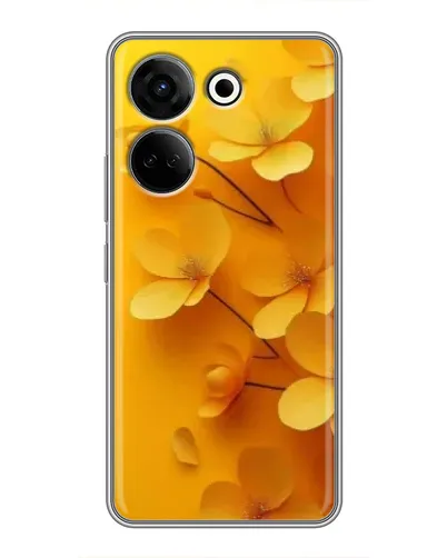 Чохол для TECNO Camon 20 з картинкою «Золоті пелюстки» Чохол для TECNO Camon 20 з картинкою «Золоті пелюстки»