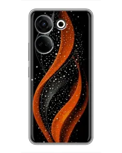 Чохол для TECNO Camon 20 з картинкою «Вогняна зоряна хвиля» Чохол для TECNO Camon 20 з картинкою «Вогняна зоряна хвиля»