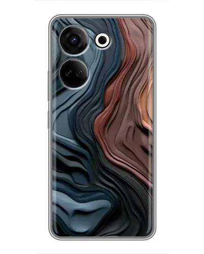 Чохол для TECNO Camon 20 з картинкою «Кольорові хвилі каньйону» Чохол для TECNO Camon 20 з картинкою «Кольорові хвилі каньйону»