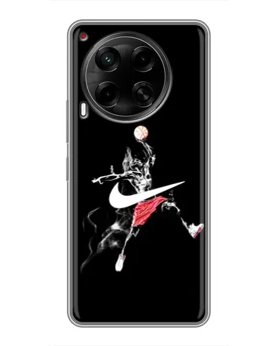 Чехол для TECNO Camon 30 (CL6) с картинкой «Jordan Jumpman» Чехол для TECNO Camon 30 (CL6) с картинкой «Jordan Jumpman»