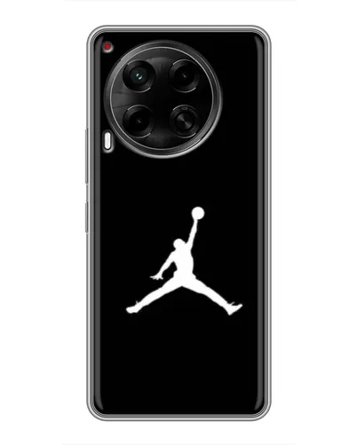 Чехол для TECNO Camon 30 (CL6) с картинкой «Jordan Silhouette» Чехол для TECNO Camon 30 (CL6) с картинкой «Jordan Silhouette»
