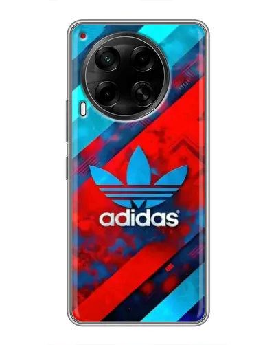 Чехол для TECNO Camon 30 (CL6) с картинкой «Абстракция Adidas»