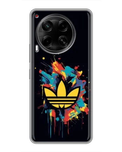 Чехол для TECNO Camon 30 (CL6) с картинкой «Adidas Splash»
