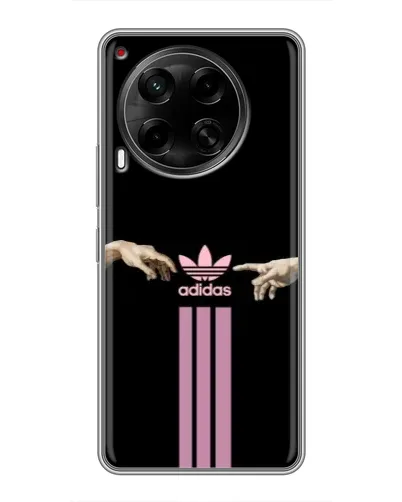 Чехол для TECNO Camon 30 (CL6) с картинкой «Adidas Hands»