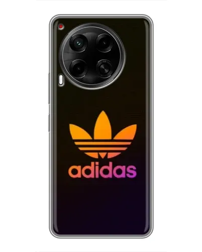 Чехол для TECNO Camon 30 (CL6) с картинкой «Градиент Adidas»