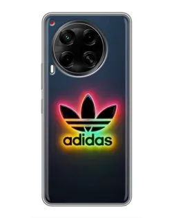 Чехол для TECNO Camon 30 (CL6) с картинкой «Неоновый Adidas» Чехол для TECNO Camon 30 (CL6) с картинкой «Неоновый Adidas»