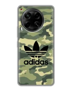 Чехол для TECNO Camon 30 (CL6) с картинкой «Милитари стиль Adidas» Чехол для TECNO Camon 30 (CL6) с картинкой «Милитари стиль Adidas»