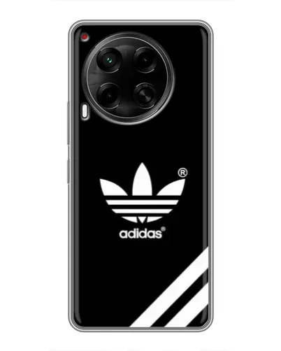Чехол для TECNO Camon 30 (CL6) с картинкой «Adidas с диагональными полосами»