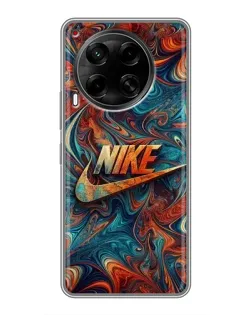 Чохол для TECNO Camon 30 (CL6) з картинкою «Nike в абстракції» Чохол для TECNO Camon 30 (CL6) з картинкою «Nike в абстракції»