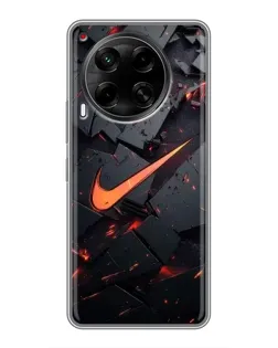 Чохол для TECNO Camon 30 (CL6) з картинкою «Nike — ефект розломів» Чохол для TECNO Camon 30 (CL6) з картинкою «Nike — ефект розломів»