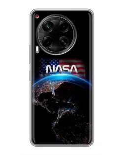 Чехол для TECNO Camon 30 (CL6) с картинкой «Земля из космоса NASA» Чехол для TECNO Camon 30 (CL6) с картинкой «Земля из космоса NASA»