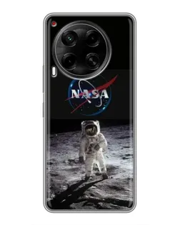 Чехол для TECNO Camon 30 (CL6) с картинкой «Астронавт на Луне» Чехол для TECNO Camon 30 (CL6) с картинкой «Астронавт на Луне»