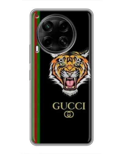 Чехол для TECNO Camon 30 (CL6) с картинкой «Тигр Gucci»