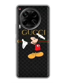 Чехол для TECNO Camon 30 (CL6) с картинкой «Микки Маус Gucci»