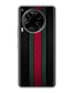 Чехол для TECNO Camon 30 (CL6) с картинкой «Gucci — неоновая линия»