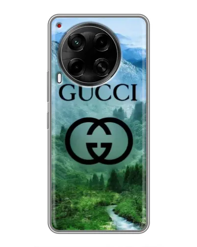 Чехол для TECNO Camon 30 (CL6) с картинкой «Gucci — горный пейзаж»