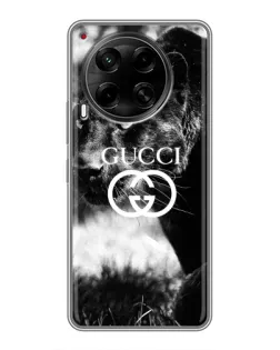 Чехол для TECNO Camon 30 (CL6) с картинкой «Gucci — дикая природа»