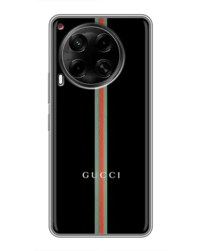 Чехол для TECNO Camon 30 (CL6) с картинкой «Gucci — строгая линия» Чехол для TECNO Camon 30 (CL6) с картинкой «Gucci — строгая линия»