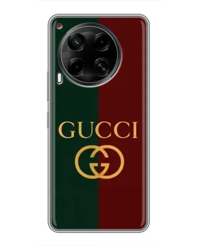 Чехол для TECNO Camon 30 (CL6) с картинкой «Gucci — темно-зеленый градиент» Чехол для TECNO Camon 30 (CL6) с картинкой «Gucci — темно-зеленый градиент»