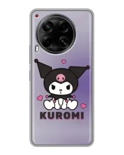 Чехол для TECNO Camon 30 (CL6) с картинкой «Kuromi — фиолетовый арт» Чехол для TECNO Camon 30 (CL6) с картинкой «Kuromi — фиолетовый арт»