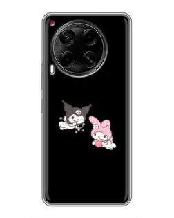 Чехол для TECNO Camon 30 (CL6) с картинкой «My Melody и Kuromi» Чехол для TECNO Camon 30 (CL6) с картинкой «My Melody и Kuromi»