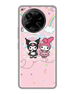 Чехол для TECNO Camon 30 (CL6) с картинкой «My Melody и Kuromi» Чехол для TECNO Camon 30 (CL6) с картинкой «My Melody и Kuromi»