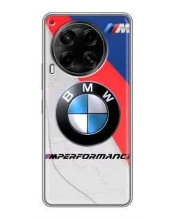 Чехол для TECNO Camon 30 (CL6) с картинкой «BMW Performance стиль» Чехол для TECNO Camon 30 (CL6) с картинкой «BMW Performance стиль»