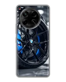 Чехол для TECNO Camon 30 (CL6) с картинкой «Колесо BMW вблизи» Чехол для TECNO Camon 30 (CL6) с картинкой «Колесо BMW вблизи»