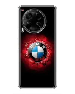 Чехол для TECNO Camon 30 (CL6) с картинкой «Логотип BMW — вспышка» Чехол для TECNO Camon 30 (CL6) с картинкой «Логотип BMW — вспышка»