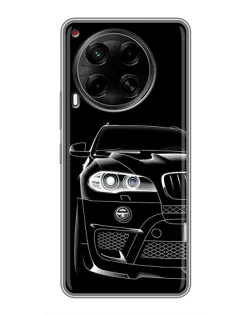 Чехол для TECNO Camon 30 (CL6) с картинкой «Темный силуэт BMW» Чехол для TECNO Camon 30 (CL6) с картинкой «Темный силуэт BMW»