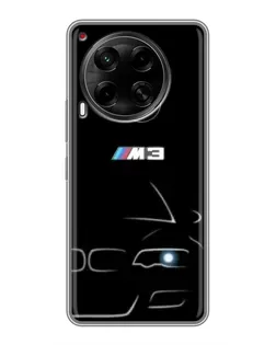 Чехол для TECNO Camon 30 (CL6) с картинкой «Минималистичный принт BMW M3» Чехол для TECNO Camon 30 (CL6) с картинкой «Минималистичный принт BMW M3»