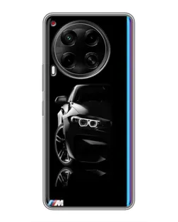 Чехол для TECNO Camon 30 (CL6) с картинкой «Силуэт BMW в темноте» Чехол для TECNO Camon 30 (CL6) с картинкой «Силуэт BMW в темноте»