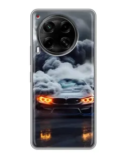 Чехол для TECNO Camon 30 (CL6) с картинкой «BMW в дыму» Чехол для TECNO Camon 30 (CL6) с картинкой «BMW в дыму»