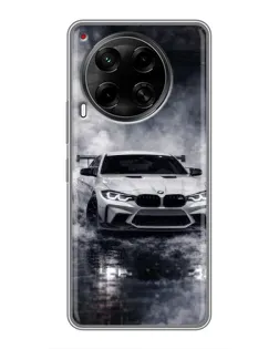 Чехол для TECNO Camon 30 (CL6) с картинкой «BMW сквозь туман» Чехол для TECNO Camon 30 (CL6) с картинкой «BMW сквозь туман»