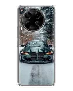 Чехол для TECNO Camon 30 (CL6) с картинкой «BMW в зимнем лесу» Чехол для TECNO Camon 30 (CL6) с картинкой «BMW в зимнем лесу»