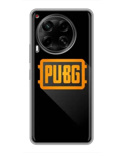 Чехол для TECNO Camon 30 (CL6) с картинкой «PUBG — рамка лого» Чехол для TECNO Camon 30 (CL6) с картинкой «PUBG — рамка лого»