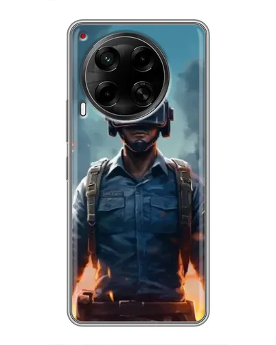 Чехол для TECNO Camon 30 (CL6) с картинкой «PUBG — реалистичный герой» Чехол для TECNO Camon 30 (CL6) с картинкой «PUBG — реалистичный герой»