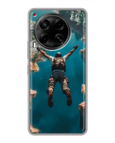 Чехол для TECNO Camon 30 (CL6) с картинкой «PUBG — свободное падение» Чехол для TECNO Camon 30 (CL6) с картинкой «PUBG — свободное падение»