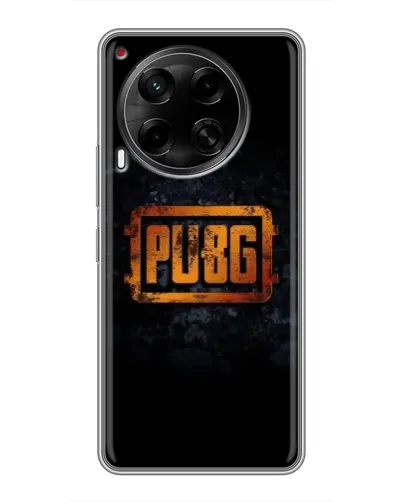Чехол для TECNO Camon 30 (CL6) с картинкой «PUBG — золотой логотип» Чехол для TECNO Camon 30 (CL6) с картинкой «PUBG — золотой логотип»