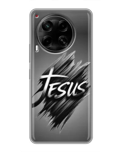 Чехол для TECNO Camon 30 (CL6) с картинкой «Надпись Jesus Graffiti» Чехол для TECNO Camon 30 (CL6) с картинкой «Надпись Jesus Graffiti»