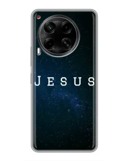 Чехол для TECNO Camon 30 (CL6) с картинкой «Звездное небо Jesus»