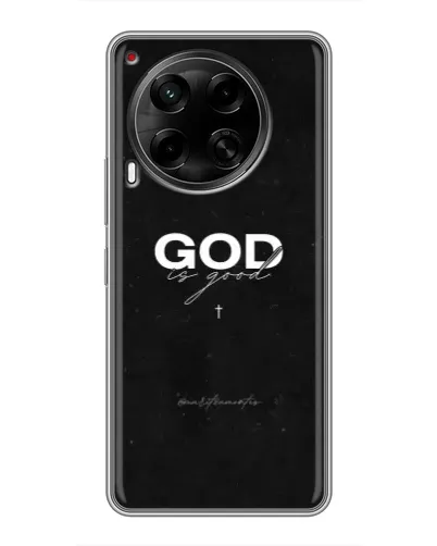Чехол для TECNO Camon 30 (CL6) с картинкой «GOD — Бог над всем» Чехол для TECNO Camon 30 (CL6) с картинкой «GOD — Бог над всем»