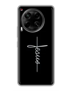 Чехол для TECNO Camon 30 (CL6) с картинкой «Тонкая линия веры»