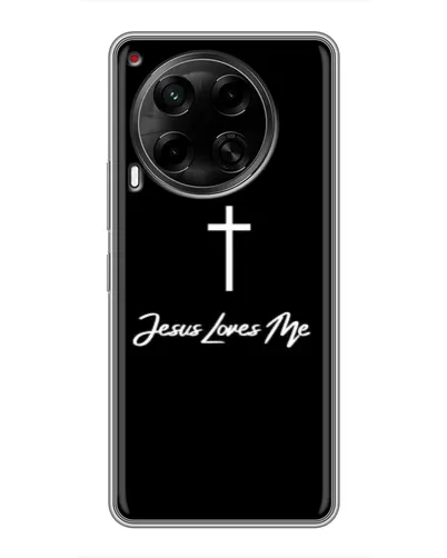Чехол для TECNO Camon 30 (CL6) с картинкой «Иисус любит тебя» Чехол для TECNO Camon 30 (CL6) с картинкой «Иисус любит тебя»
