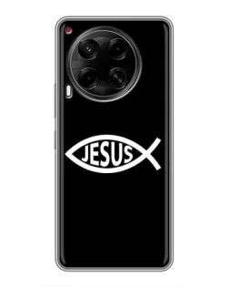 Чехол для TECNO Camon 30 (CL6) с картинкой «Классический Jesus»