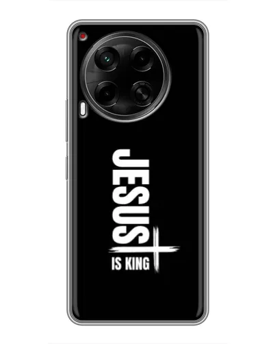 Чехол для TECNO Camon 30 (CL6) с картинкой «Вертикаль веры Jesus» Чехол для TECNO Camon 30 (CL6) с картинкой «Вертикаль веры Jesus»