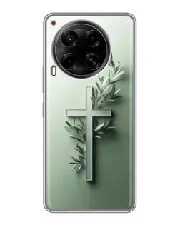 Чехол для TECNO Camon 30 (CL6) с картинкой «Оливковая ветвь»