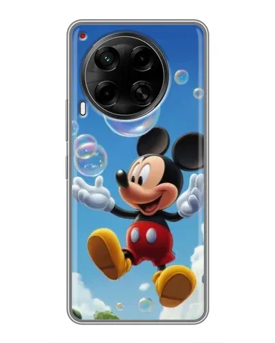 Чохол для TECNO Camon 30 (CL6) з картинкою «Mickey та мильні бульбашки»