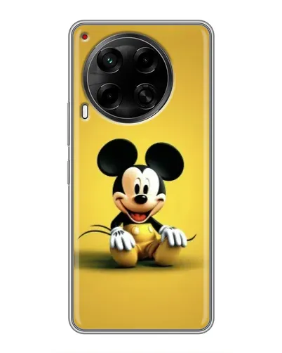 Чохол для TECNO Camon 30 (CL6) з картинкою «Міккі на жовтому»