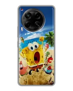 Чохол для TECNO Camon 30 (CL6) з картинкою «Розваги на пляжі»